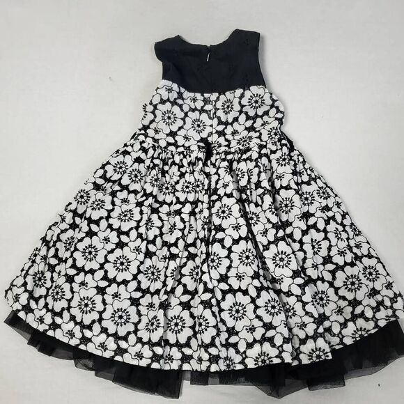 The Children's Place 24 months Girls Black/White Dress - Picture 2 of 6